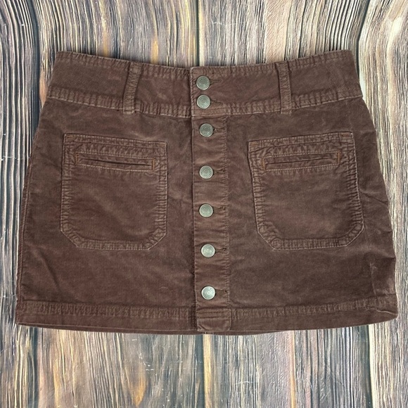 We The Free - Corduroy Mini Skirt - Picture 1 of 6